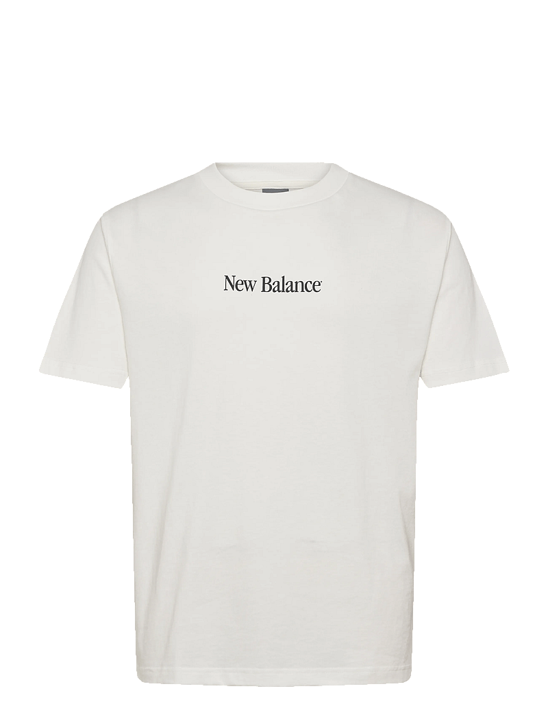 New Balance - N Collage T-Shirt - toppar & t-shirts - sea salt - 0