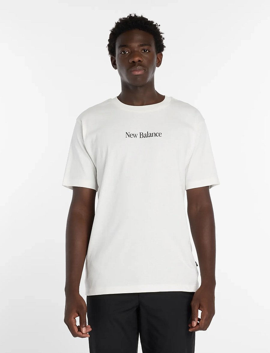 New Balance - N Collage T-Shirt - t-shirts - sea salt - 0