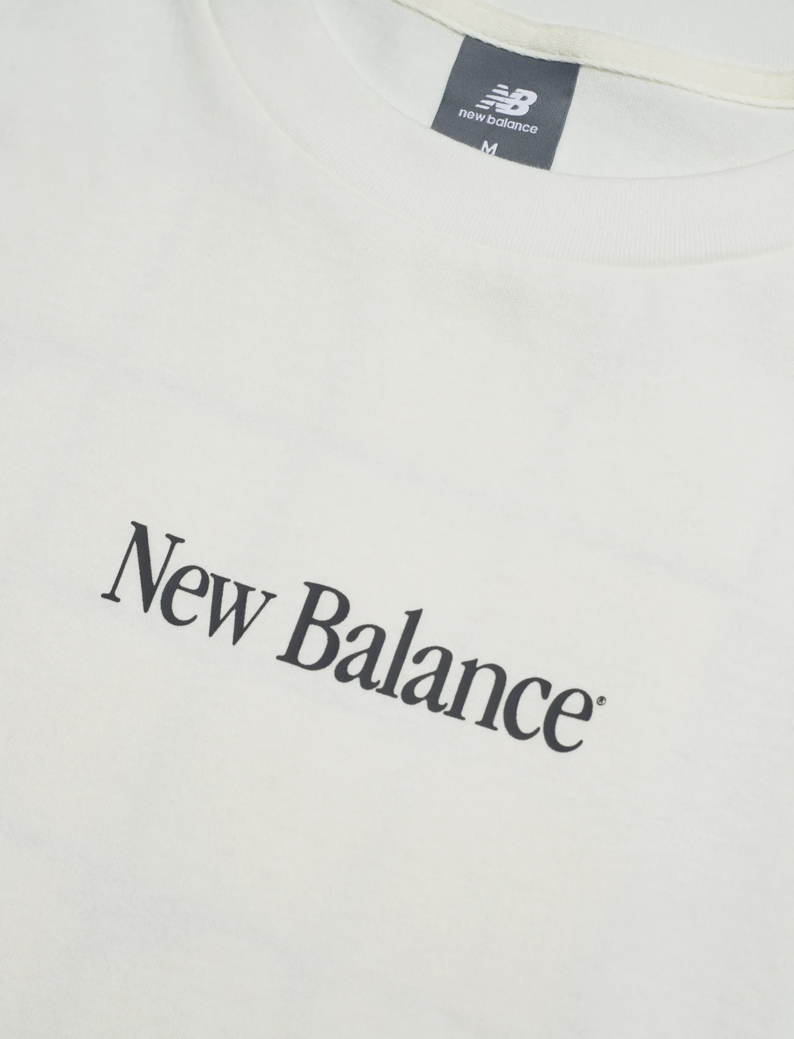 New Balance - N Collage T-Shirt - tops & t-shirts - sea salt - 2