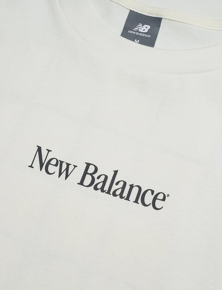 New Balance - N Collage T-Shirt - t-shirts - sea salt - 2