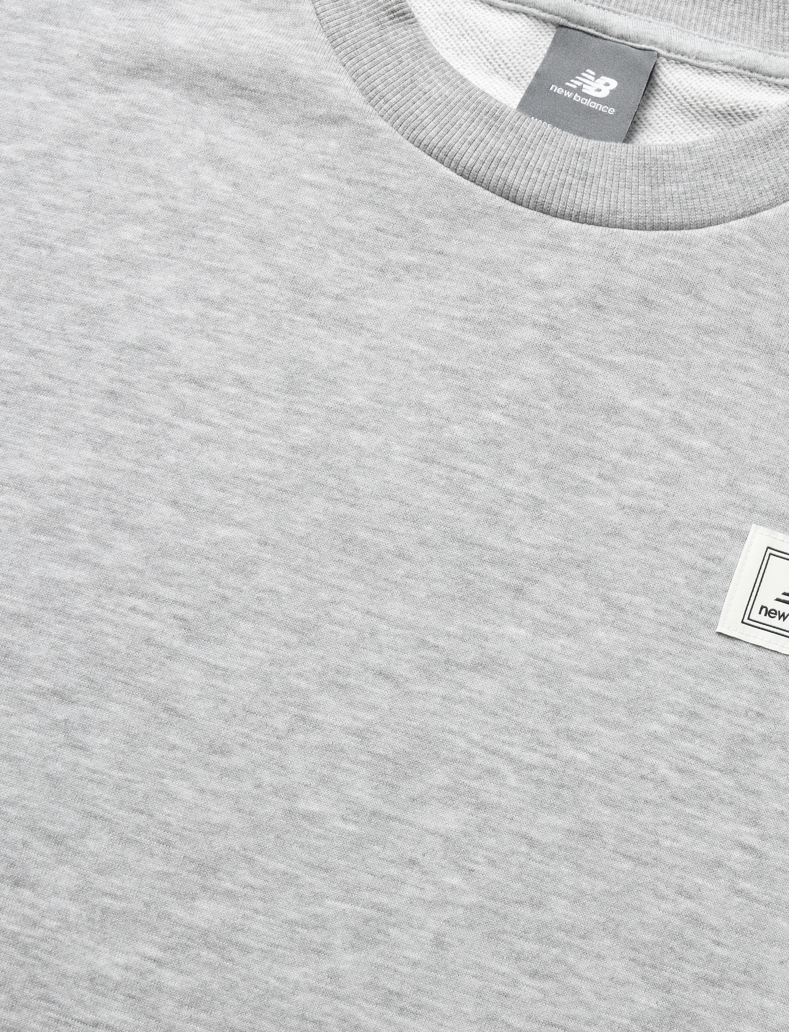 New Balance - Woven Label Crew - oberteile - athletic grey/multi - 2