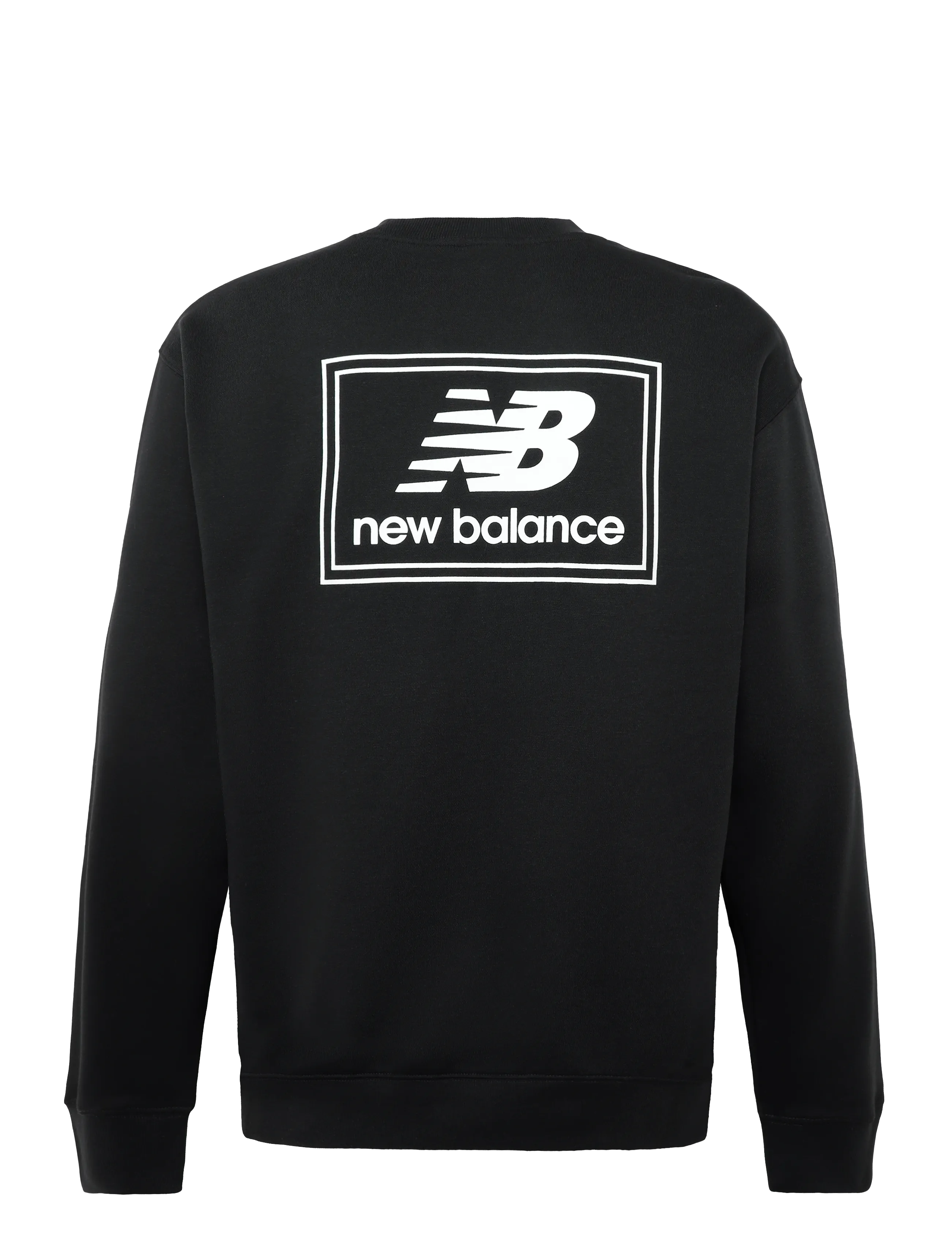 New Balance - Woven Label Crew - overdele - black - 1