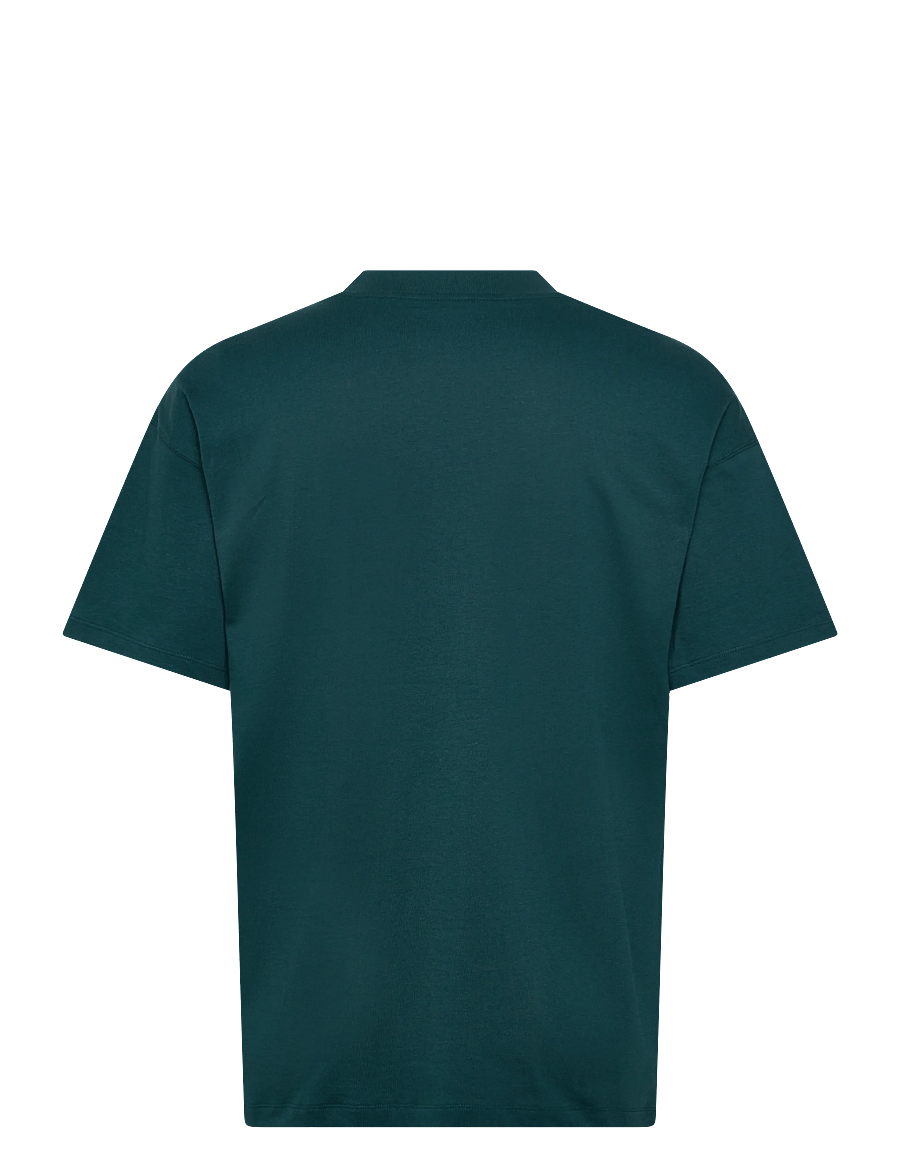 New Balance - Linear Graphic T-Shirt - oberteile & t-shirts - medusa green - 1