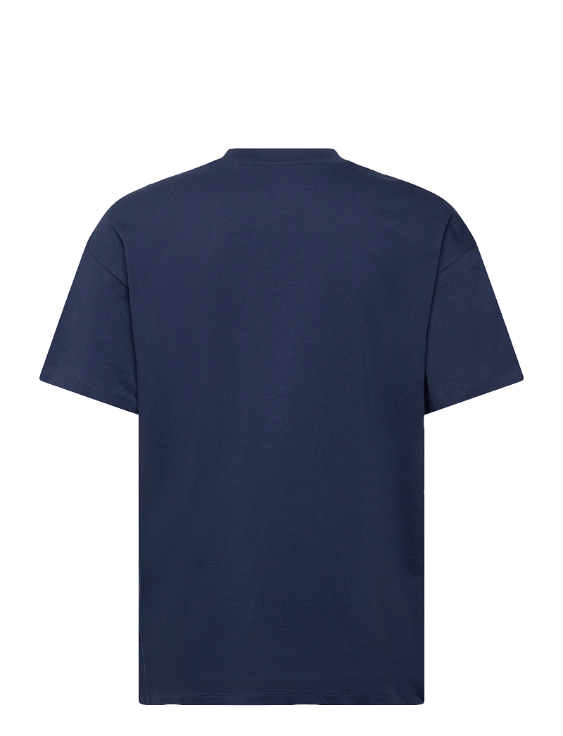 New Balance - Linear Graphic T-Shirt - oberteile & t-shirts - nb navy - 1