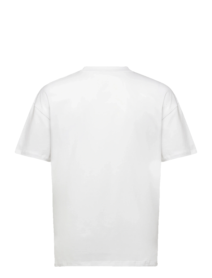 New Balance - Linear Graphic T-Shirt - oberteile & t-shirts - white - 1