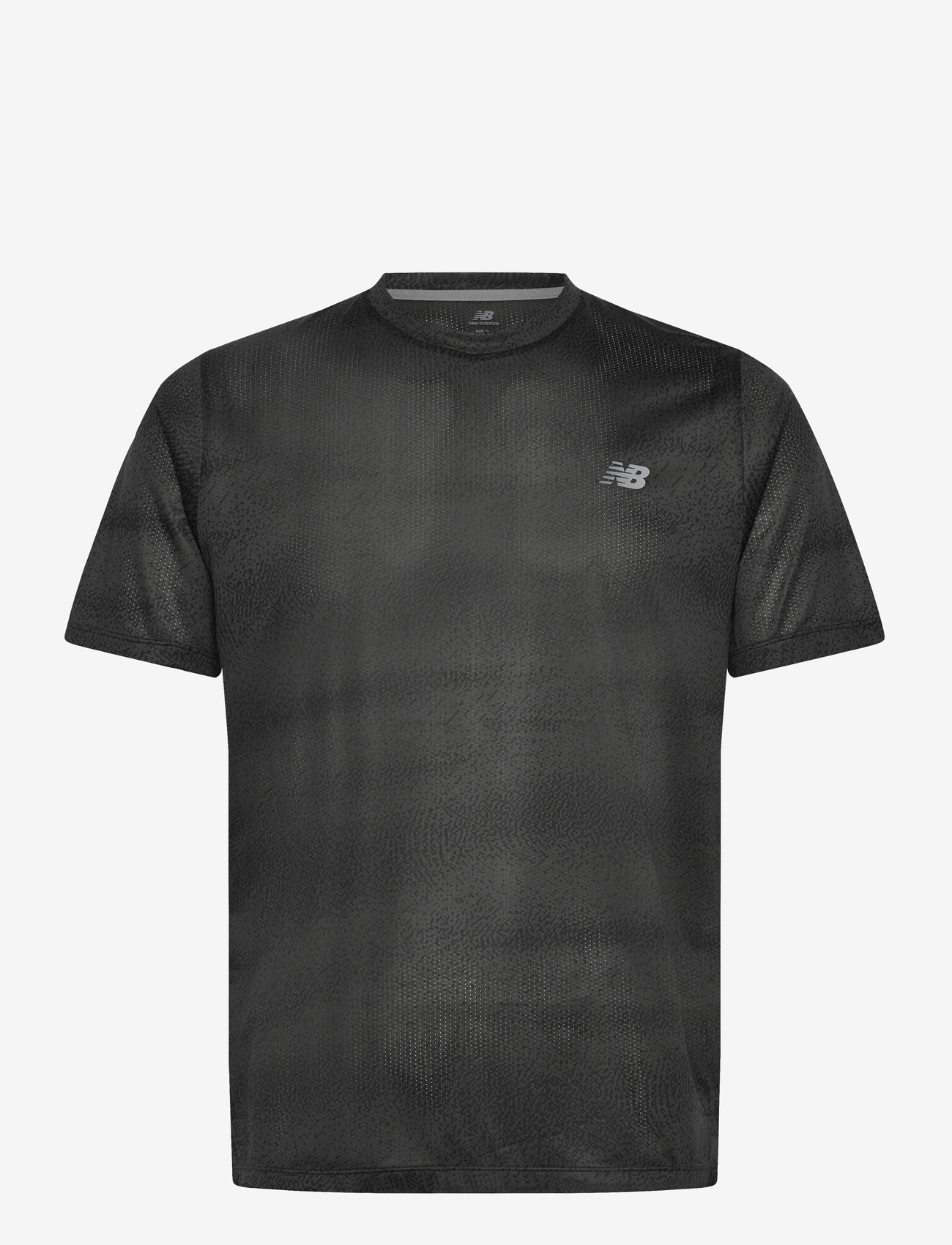 New Balance - Athletics Printed T-Shirt - t-shirts - black/grey - 0