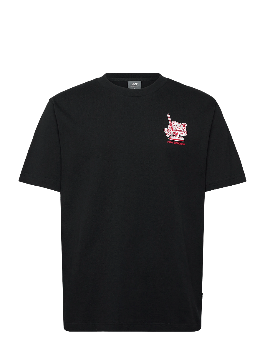 New Balance - Ramen T-Shirt - alussärgid ja t-särgid - black - 0