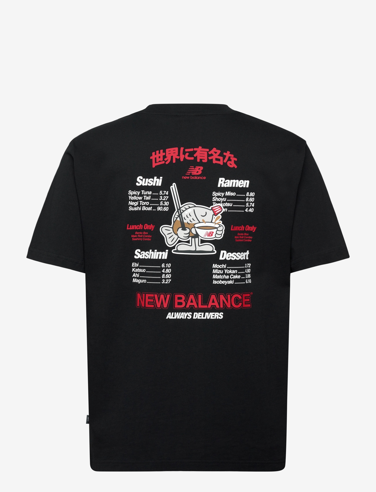 New Balance - Ramen T-Shirt - t-shirts - black - 1