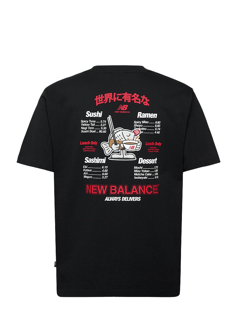 New Balance - Ramen T-Shirt - t-shirts - black - 1