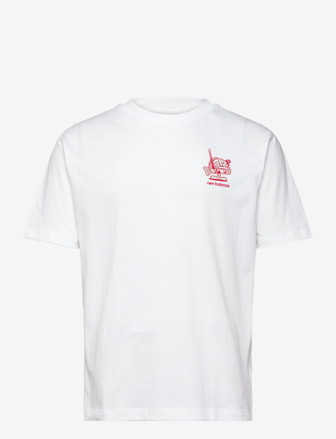 New Balance - Ramen T-Shirt - oberteile & t-shirts - white - 0