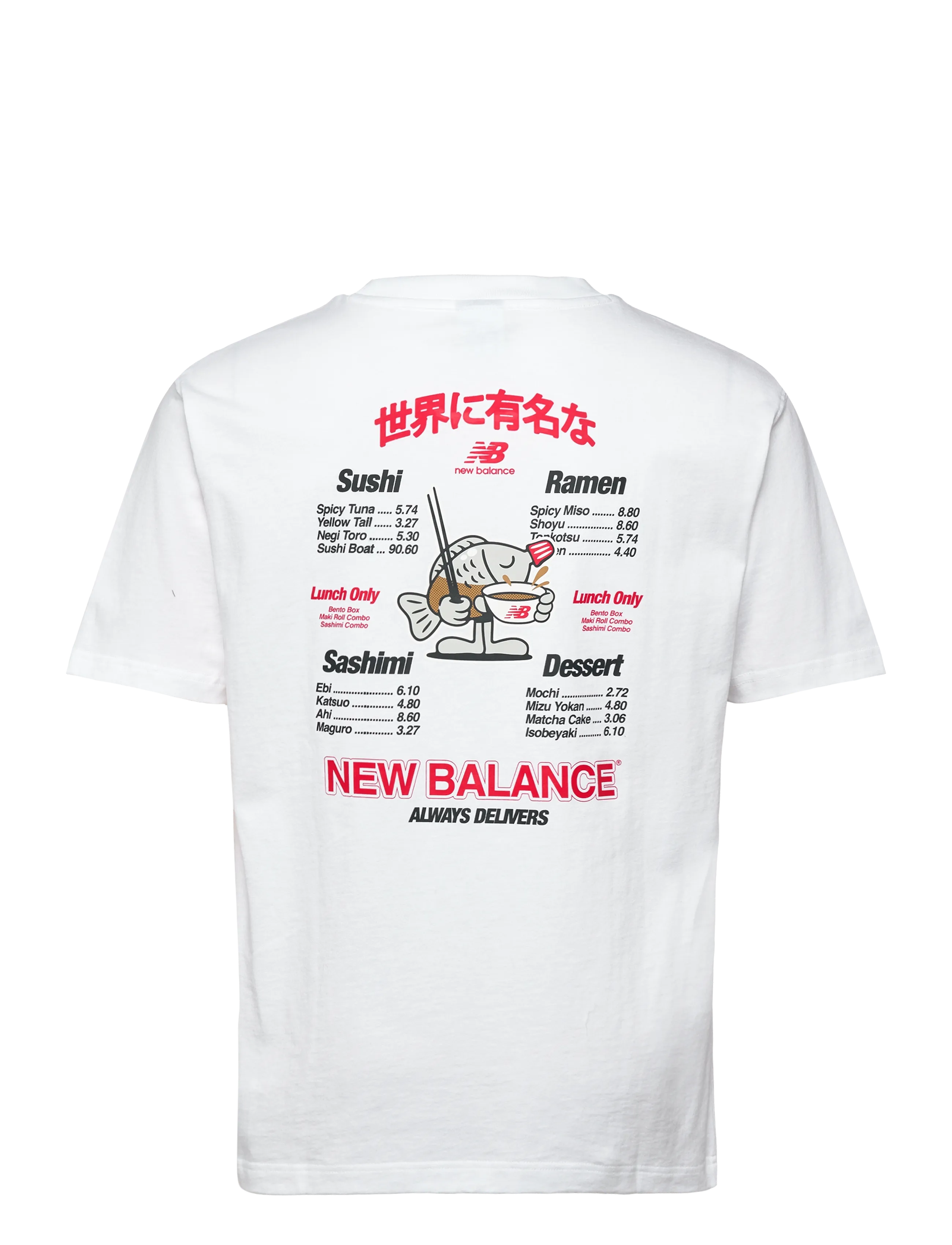 New Balance - Ramen T-Shirt - topper & t-skjorter - white - 1