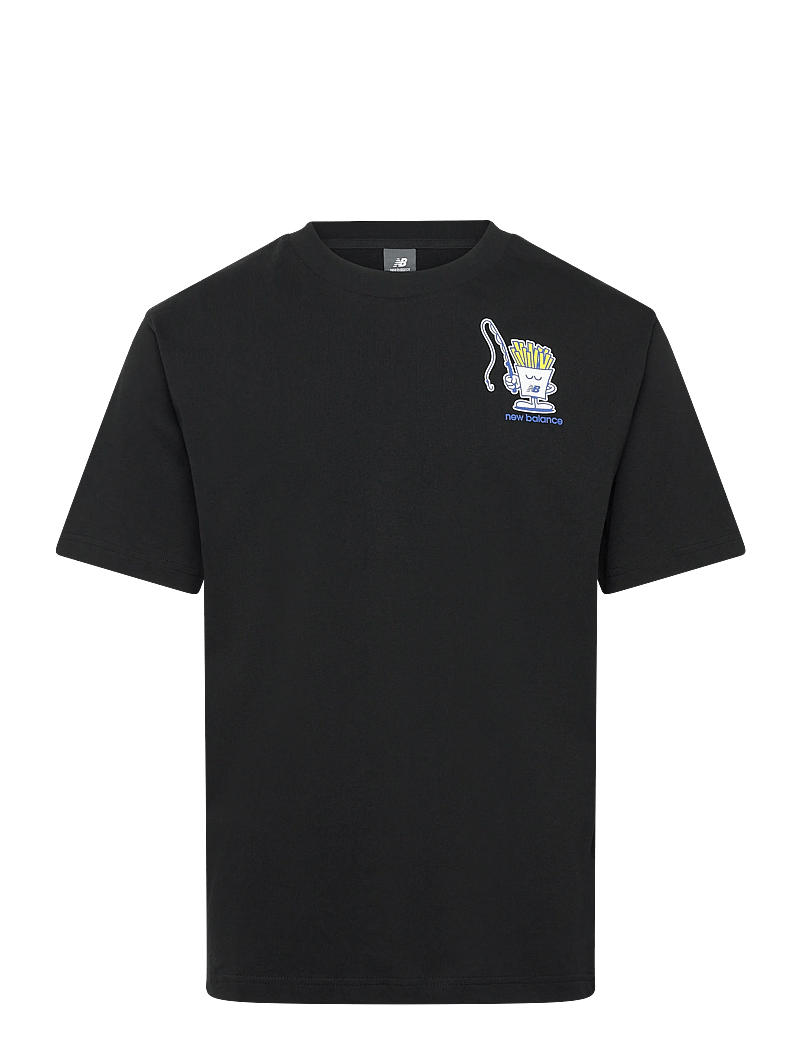New Balance - Fish and Chips T-Shirt - t-shirts - black - 0