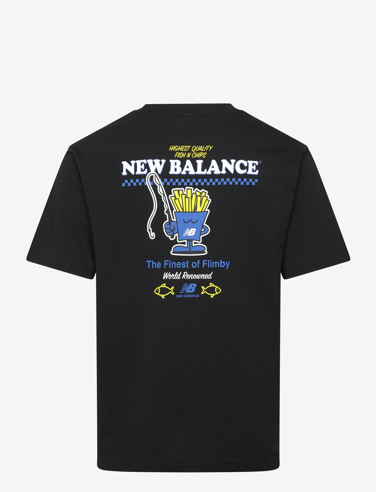 New Balance - Fish and Chips T-Shirt - t-shirts - black - 1