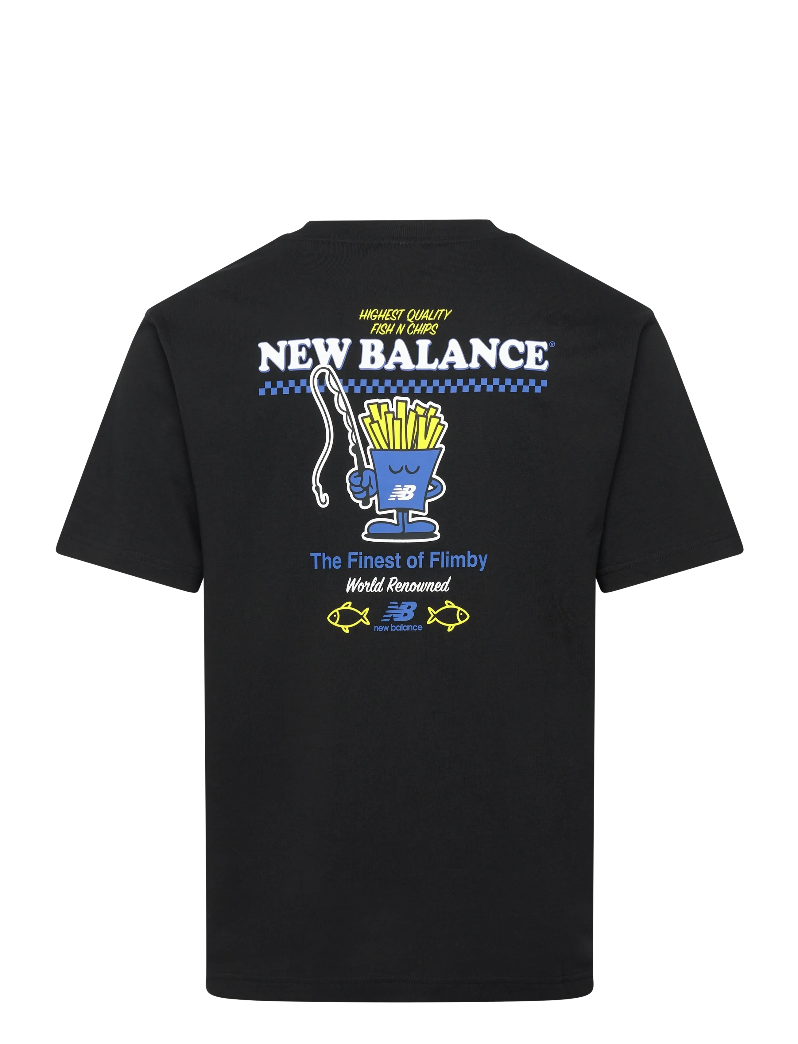 New Balance - Fish and Chips T-Shirt - t-shirts - black - 1