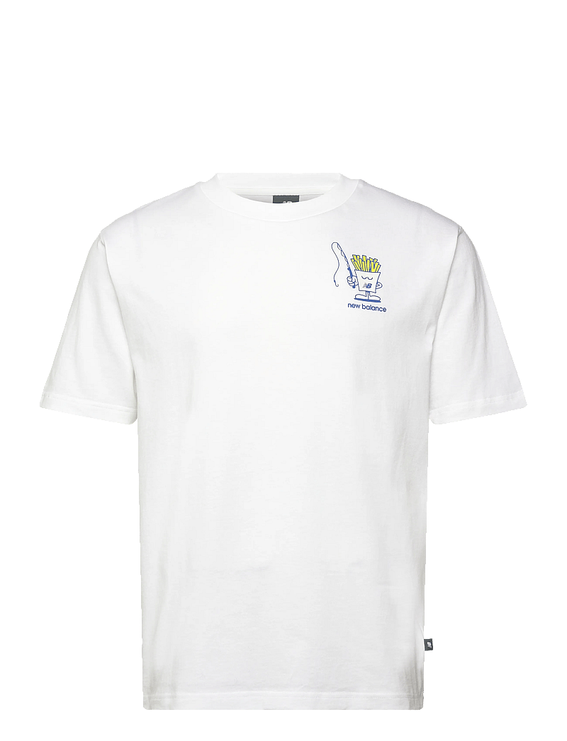 New Balance - Fish and Chips T-Shirt - oberteile & t-shirts - white - 0