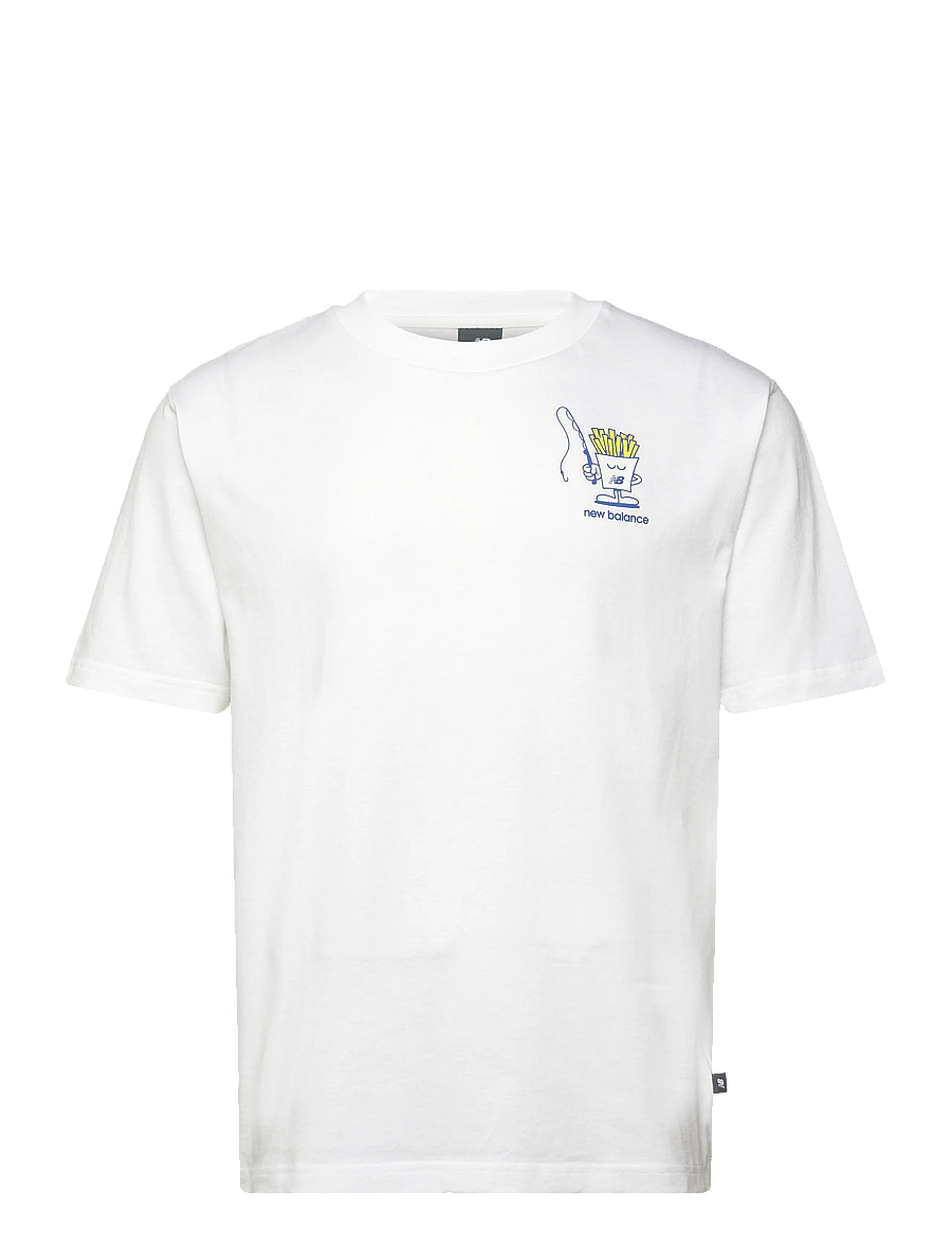 New Balance - Fish and Chips T-Shirt - t-shirts - white - 0