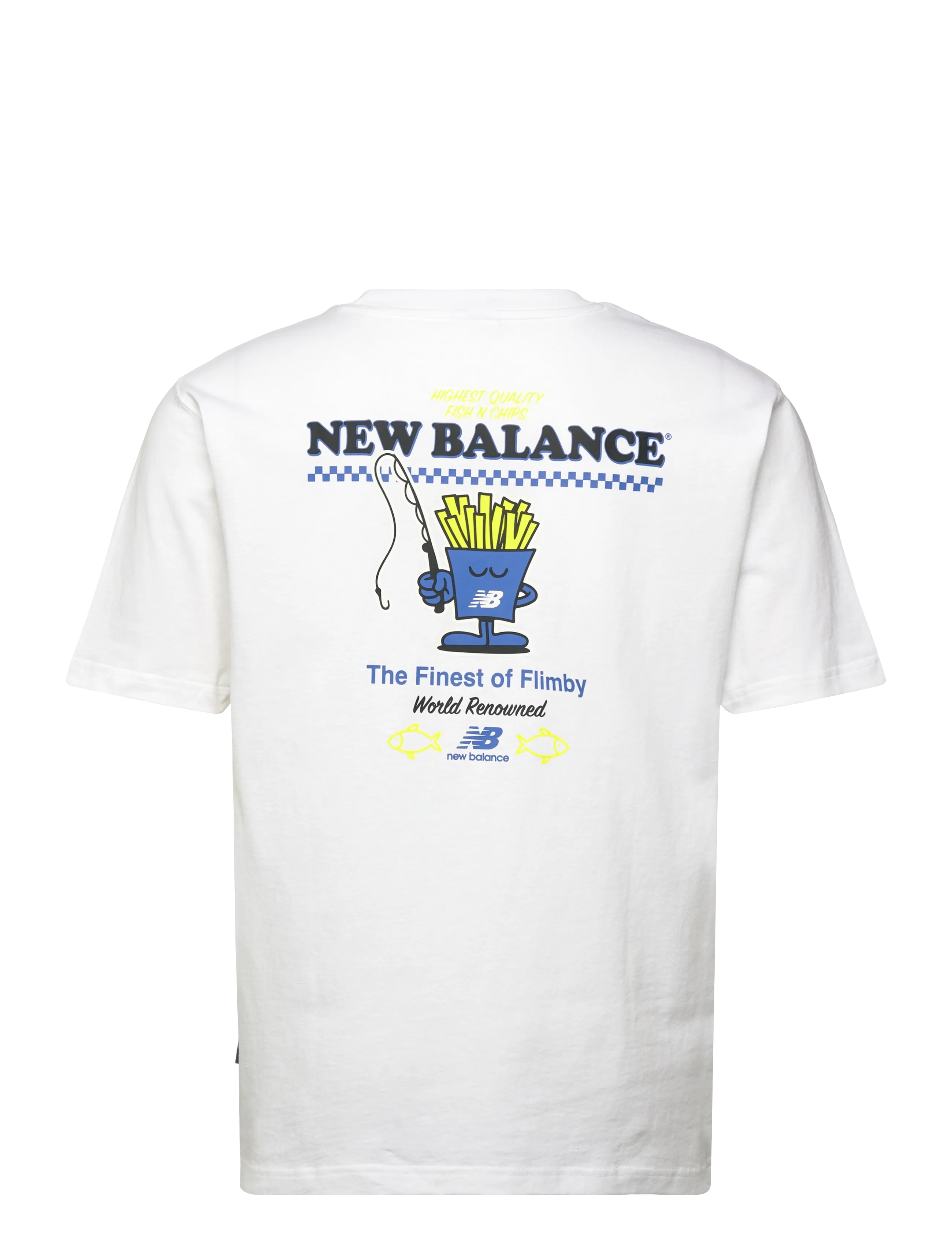 New Balance - Fish and Chips T-Shirt - t-shirts - white - 1