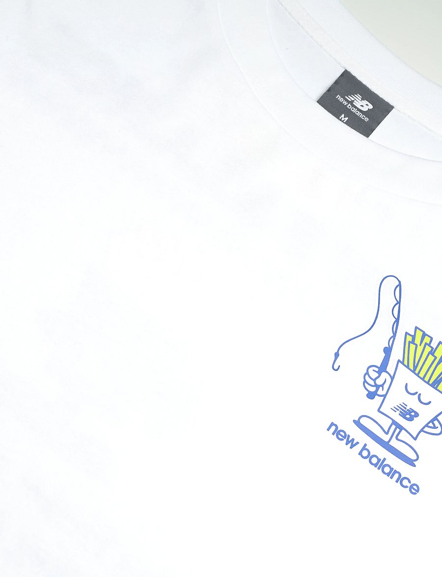 New Balance - Fish and Chips T-Shirt - t-shirts - white - 2