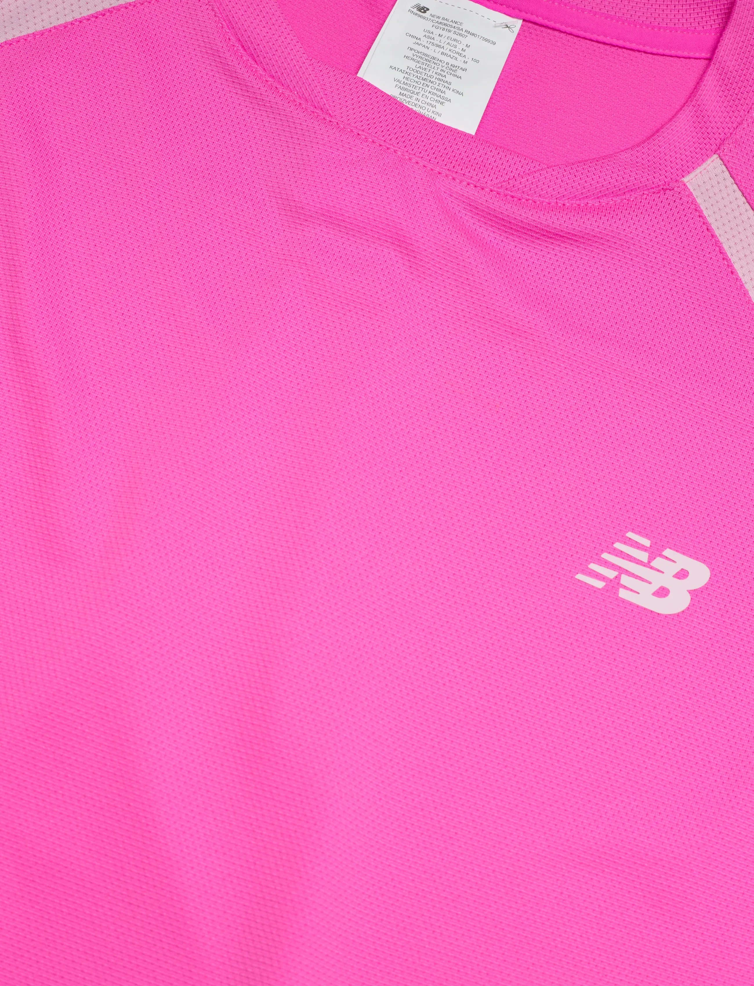 New Balance - Tournament Novelty Top - t-shirts - pink heat - 2