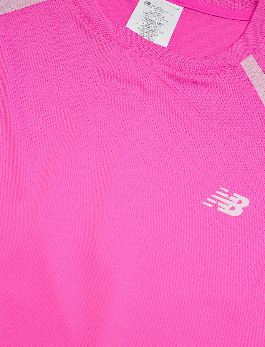 New Balance - Tournament Novelty Top - t-shirts - pink heat - 2