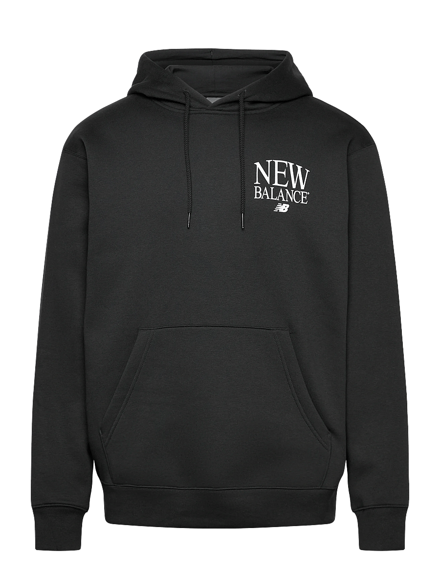 New Balance - Reimagined Fleece Hoodie - tops - black - 1