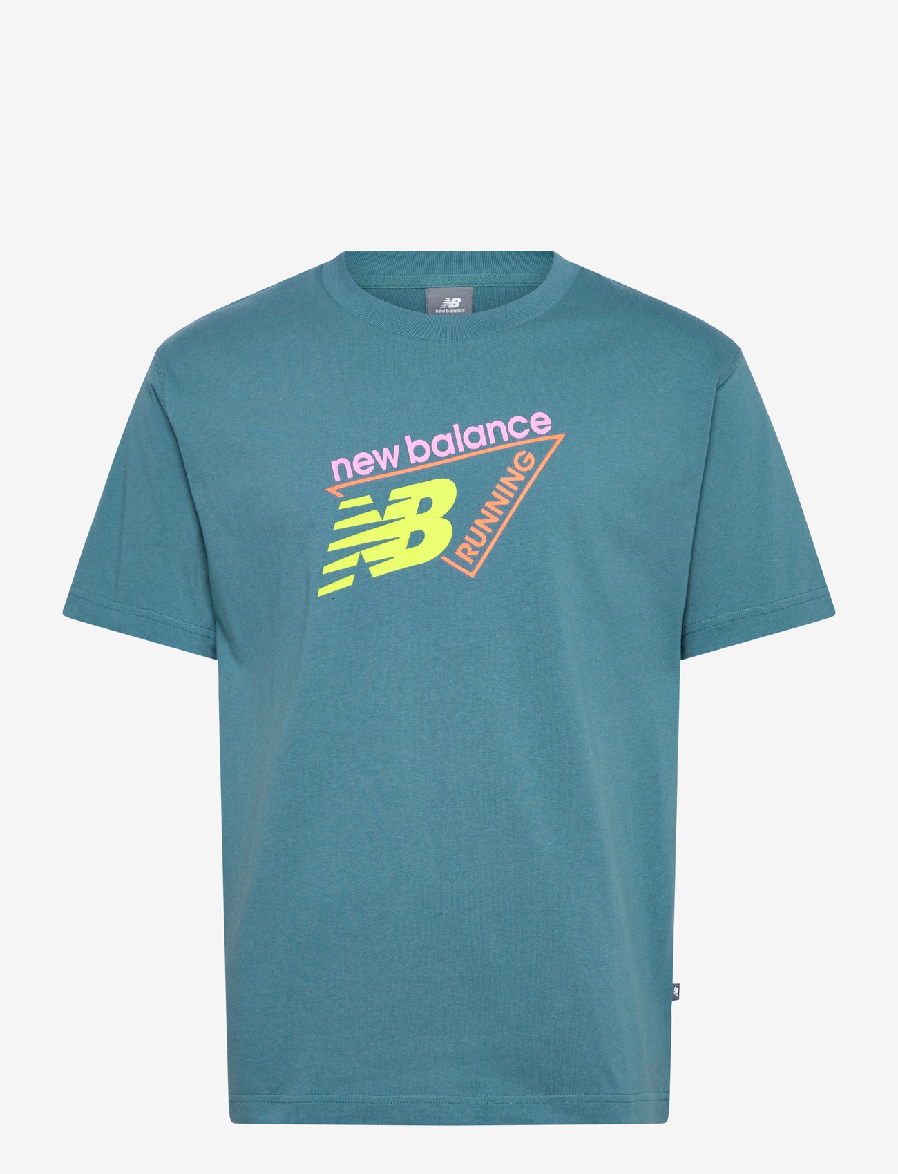 New Balance - Neon T-Shirt - oberteile & t-shirts - big teal - 0