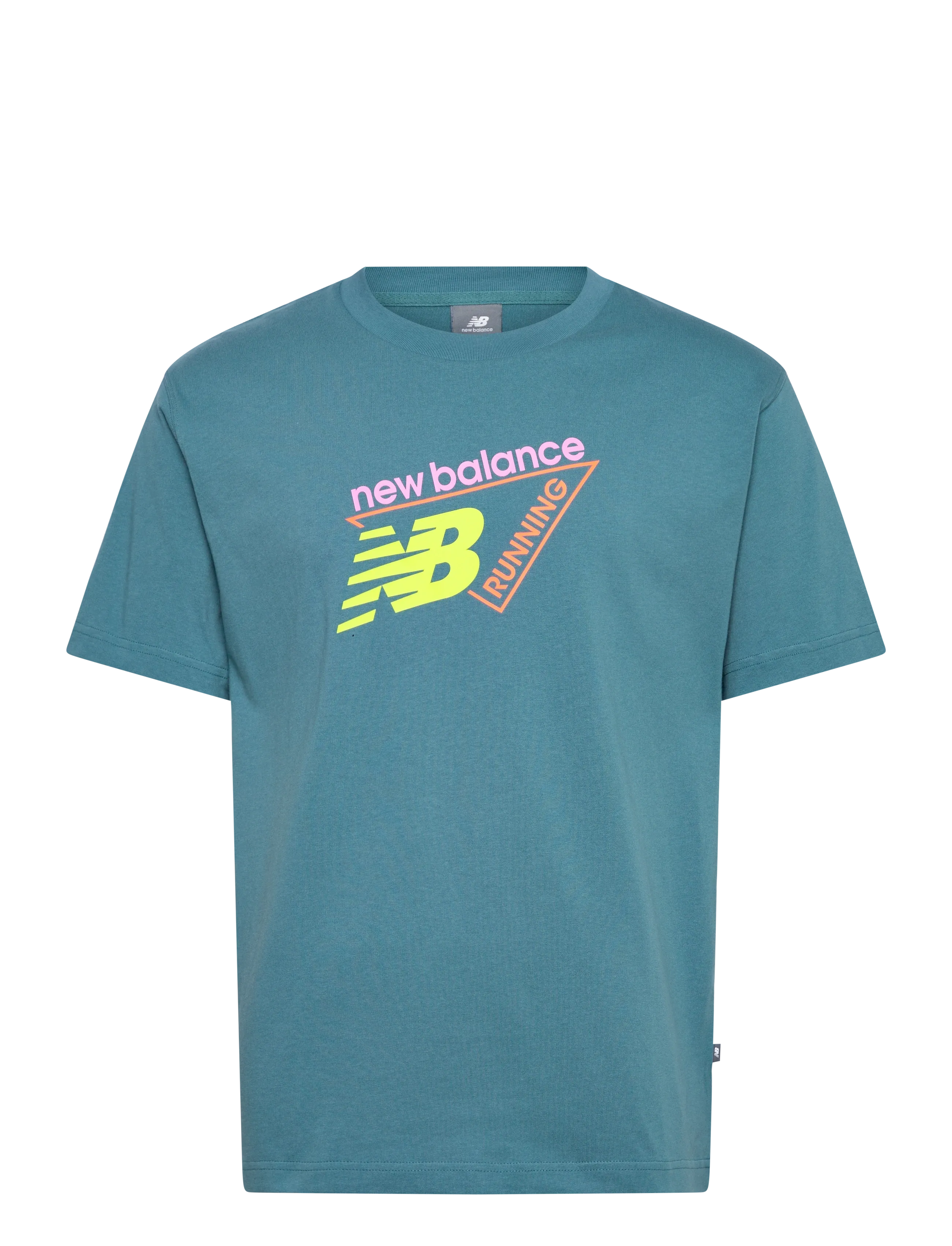 New Balance Neon T-Shirt - Kleidung - BIG TEAL / blue