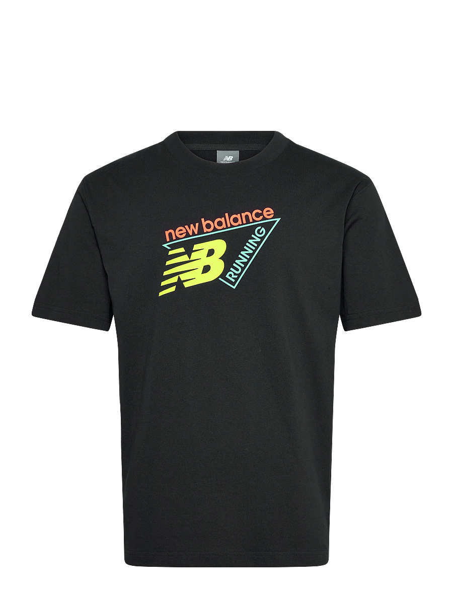 New Balance - Neon T-Shirt - oberteile & t-shirts - black - 1
