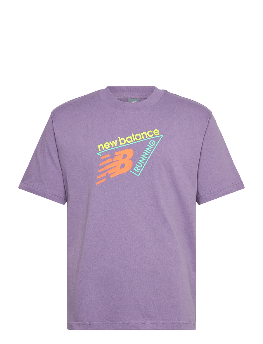 New Balance - Neon T-Shirt - oberteile & t-shirts - candied violet - 0