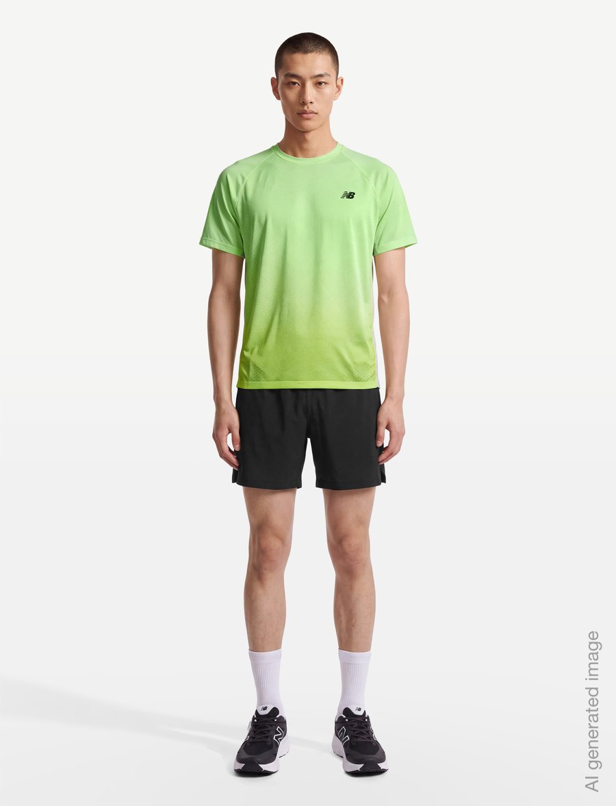 New Balance - Viz-Tech Run T-Shirt - t-shirts - afterglow - 0