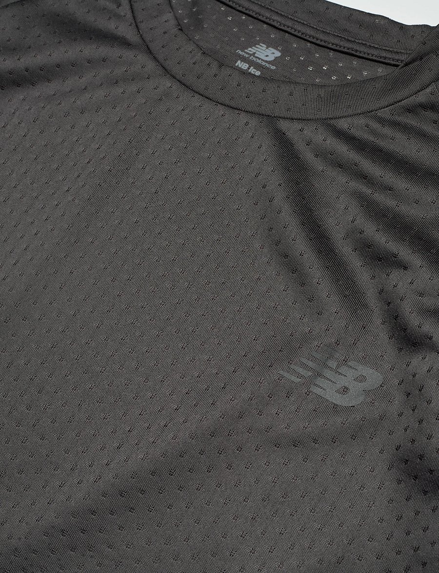 New Balance - Viz-Tech Run T-Shirt - t-särgid - black - 2