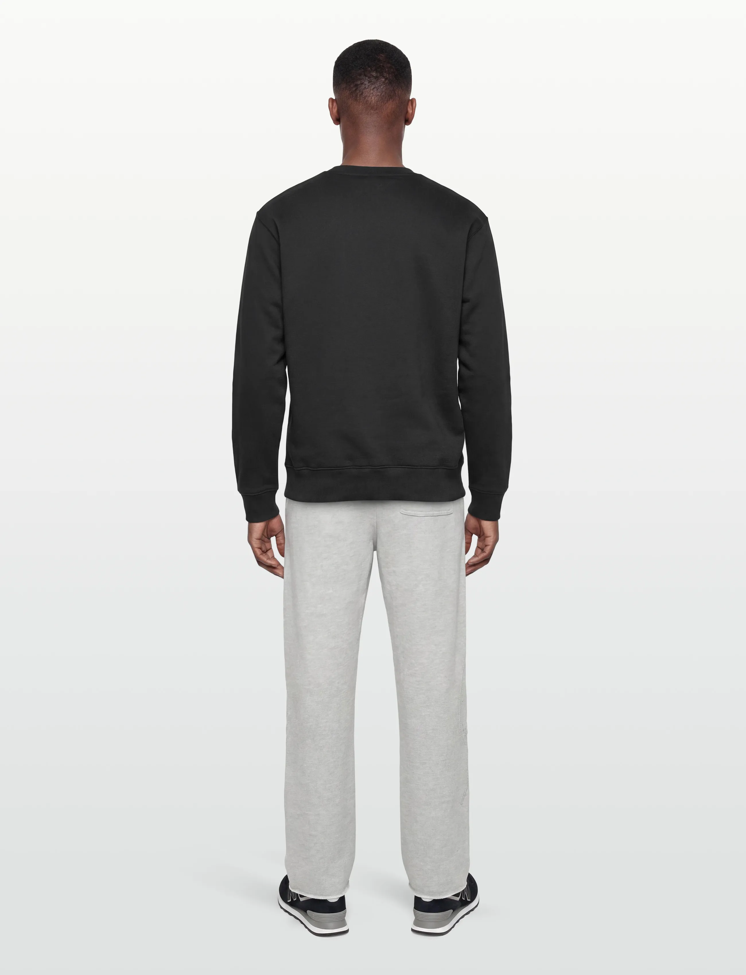 New Balance - Reimagined Fleece Crew - overdele - black - 4