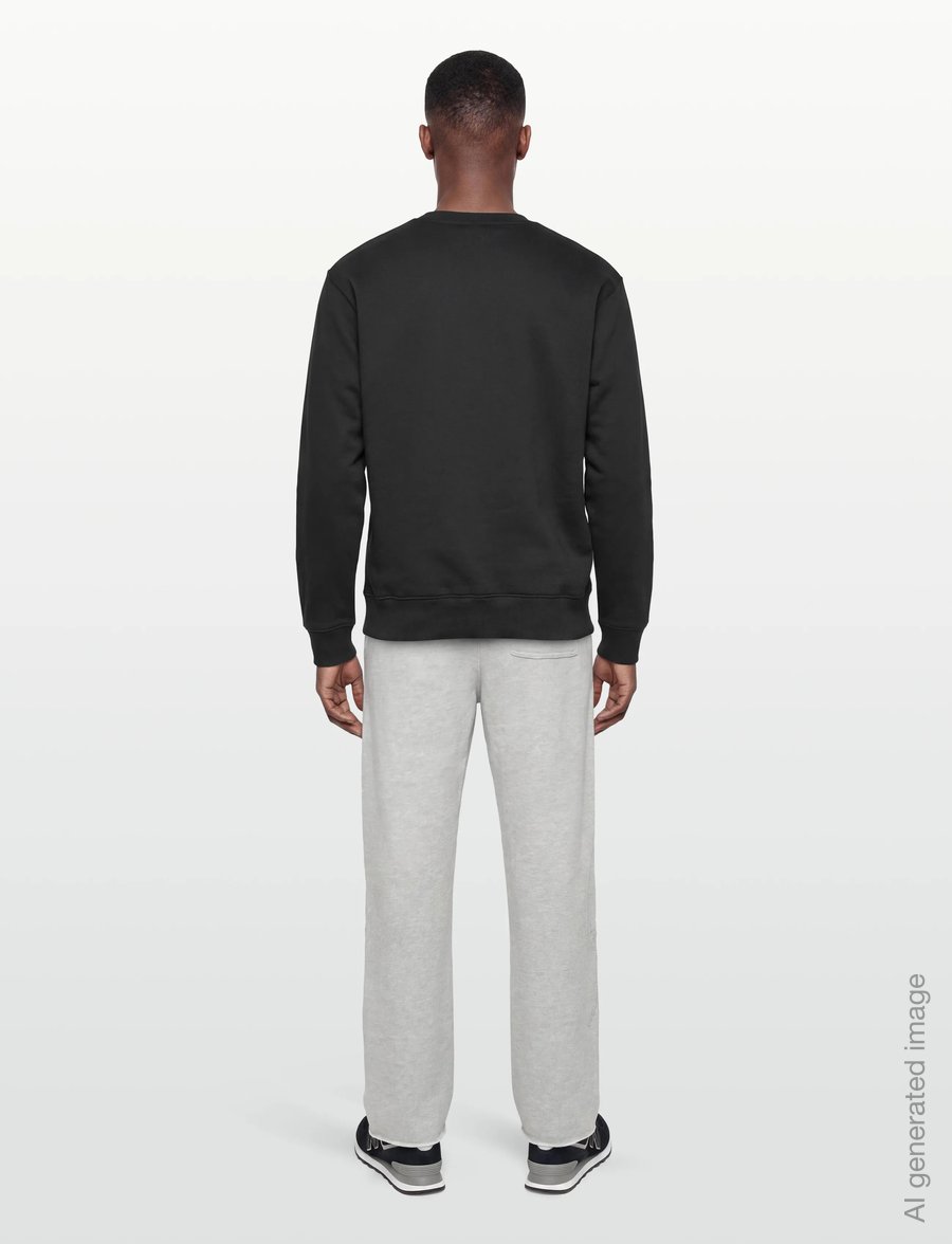 New Balance - Reimagined Fleece Crew - tops - black - 4