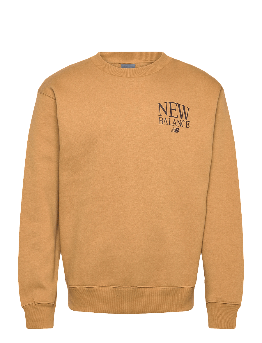 New Balance - Reimagined Fleece Crew - overdele - stucco - 1