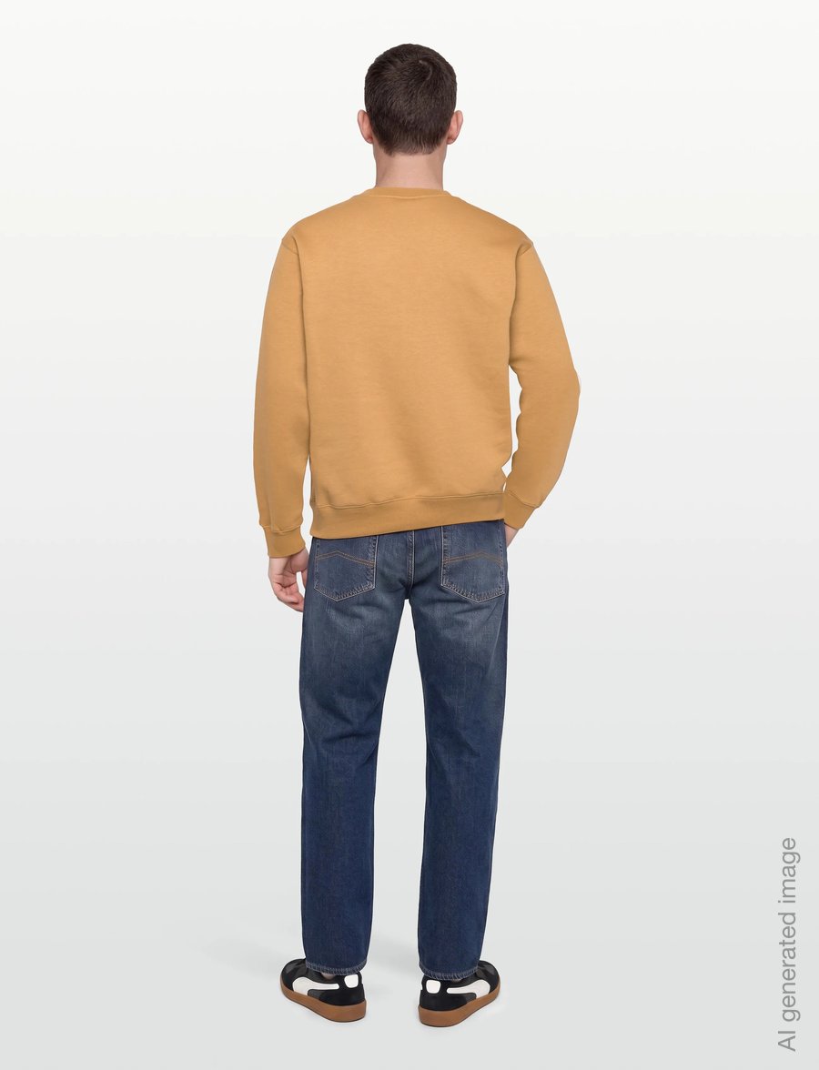 New Balance - Reimagined Fleece Crew - overdele - stucco - 4