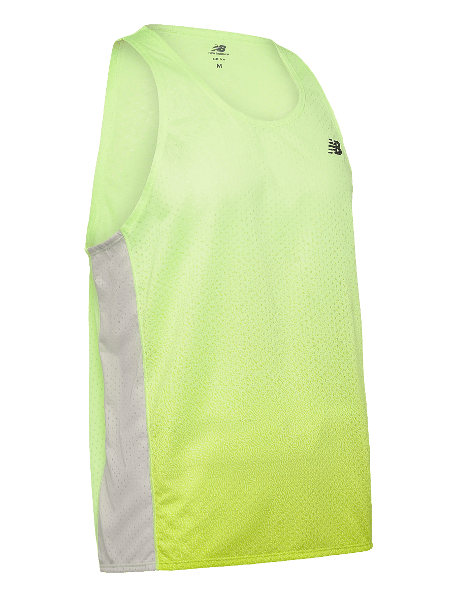 New Balance - Viz-Tech Run Singlet - tanktops - afterglow - 2