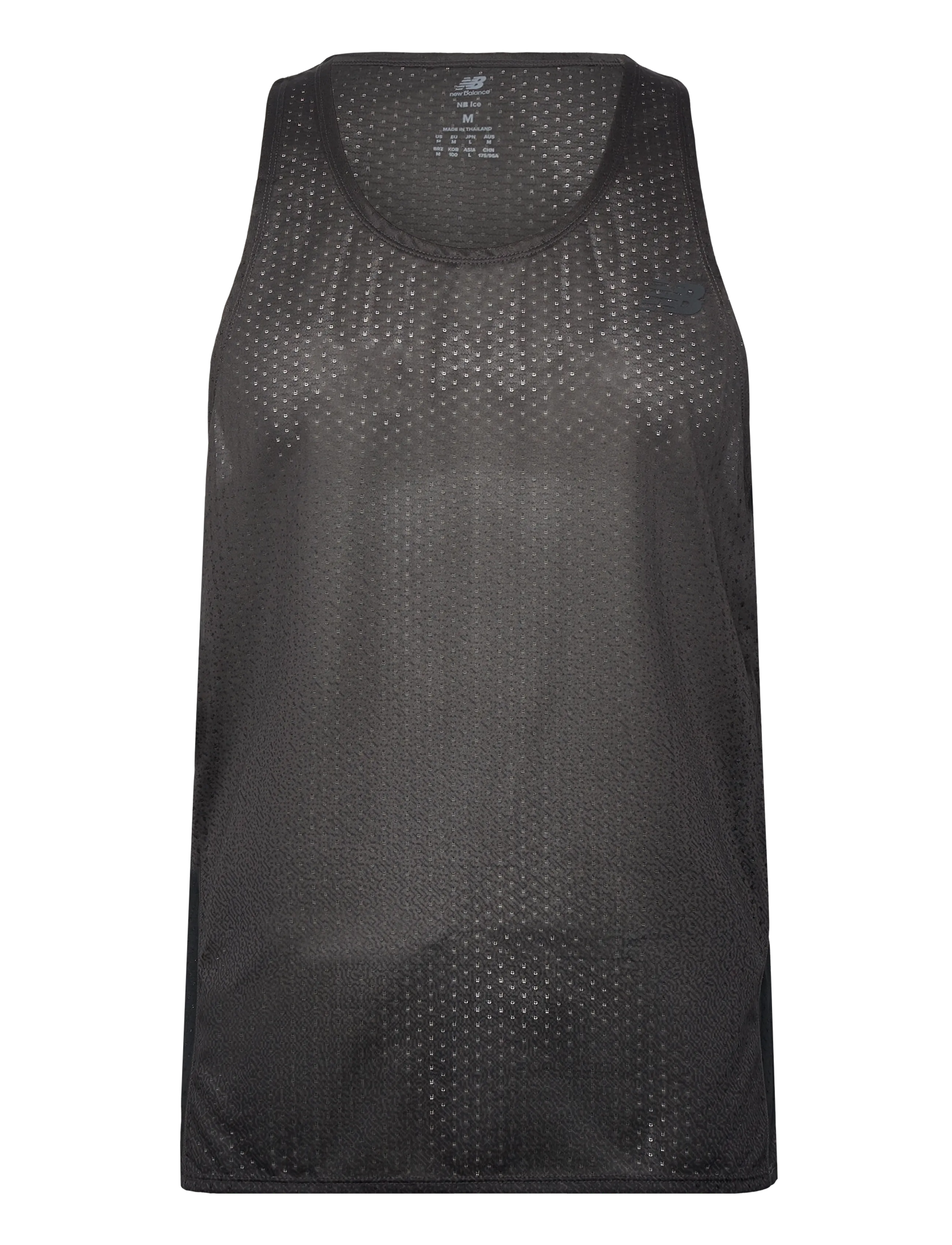 New Balance Viz-Tech Run Singlet - Clothing - BLACK / grey