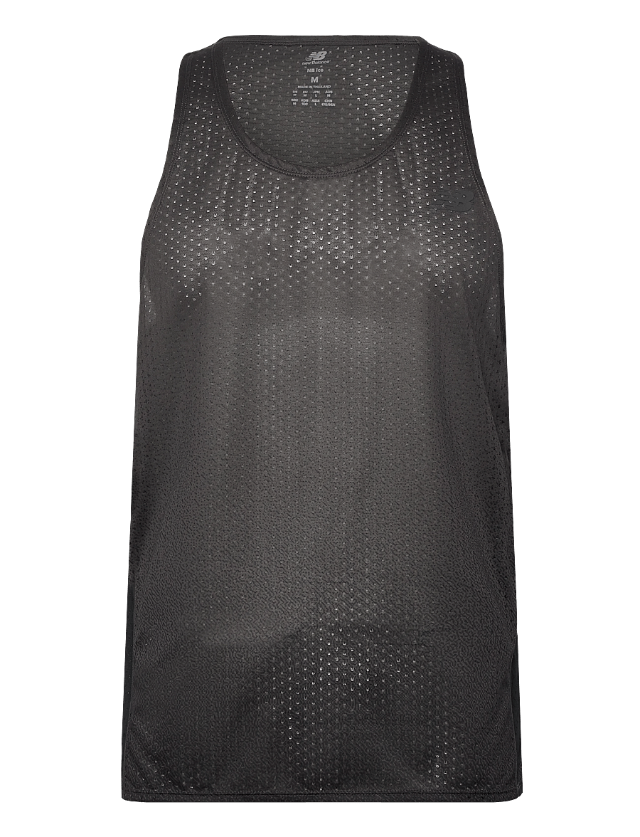 New Balance - Viz-Tech Run Singlet - Õlapaeltega pluusid - black - 0