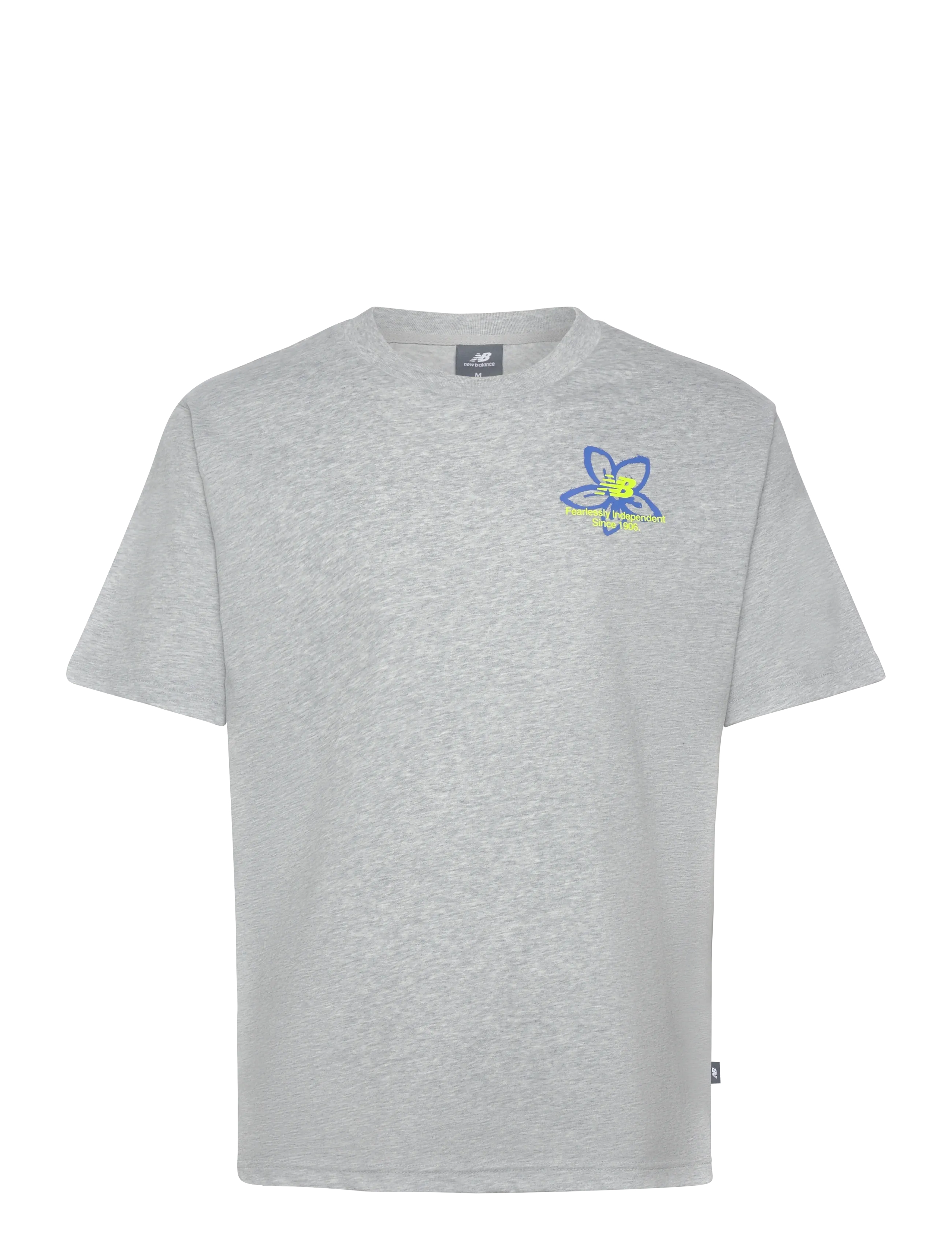 New Balance Boston City Run T-Shirt - New Balance - ATHLETIC GREY / grey