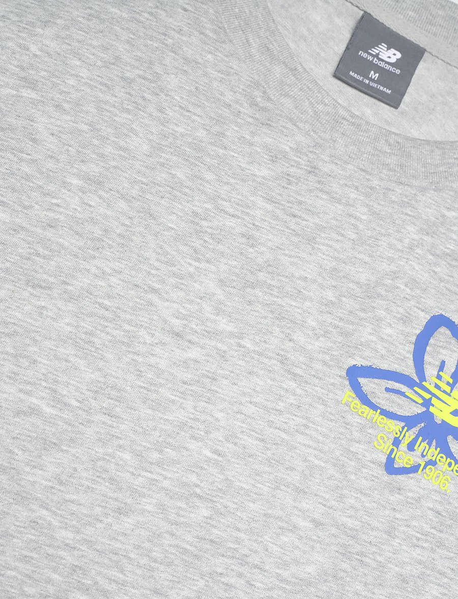 New Balance - Boston City Run T-Shirt - t-shirts - athletic grey - 2