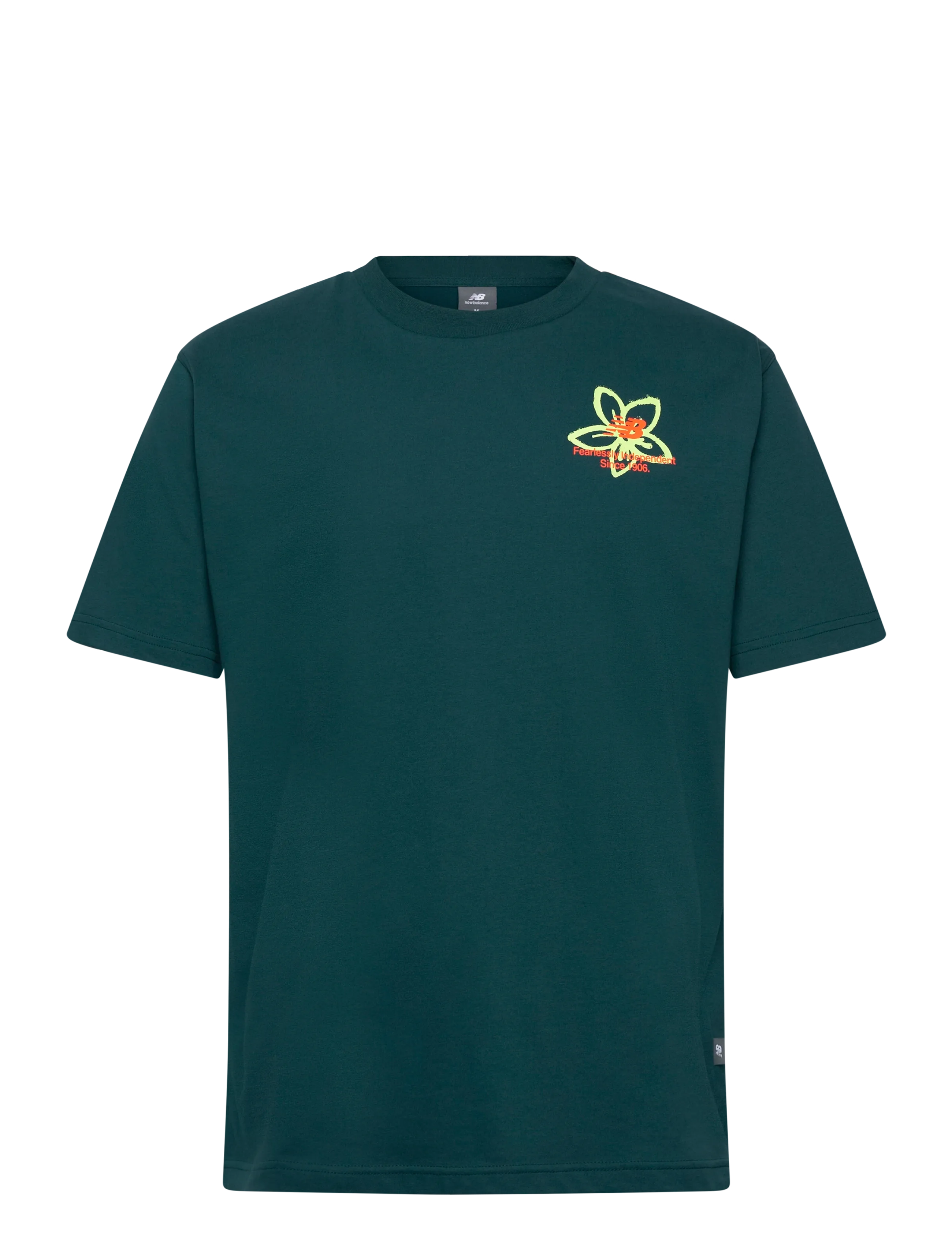 New Balance Boston City Run T-Shirt - Kleidung - MEDUSA GREEN / green