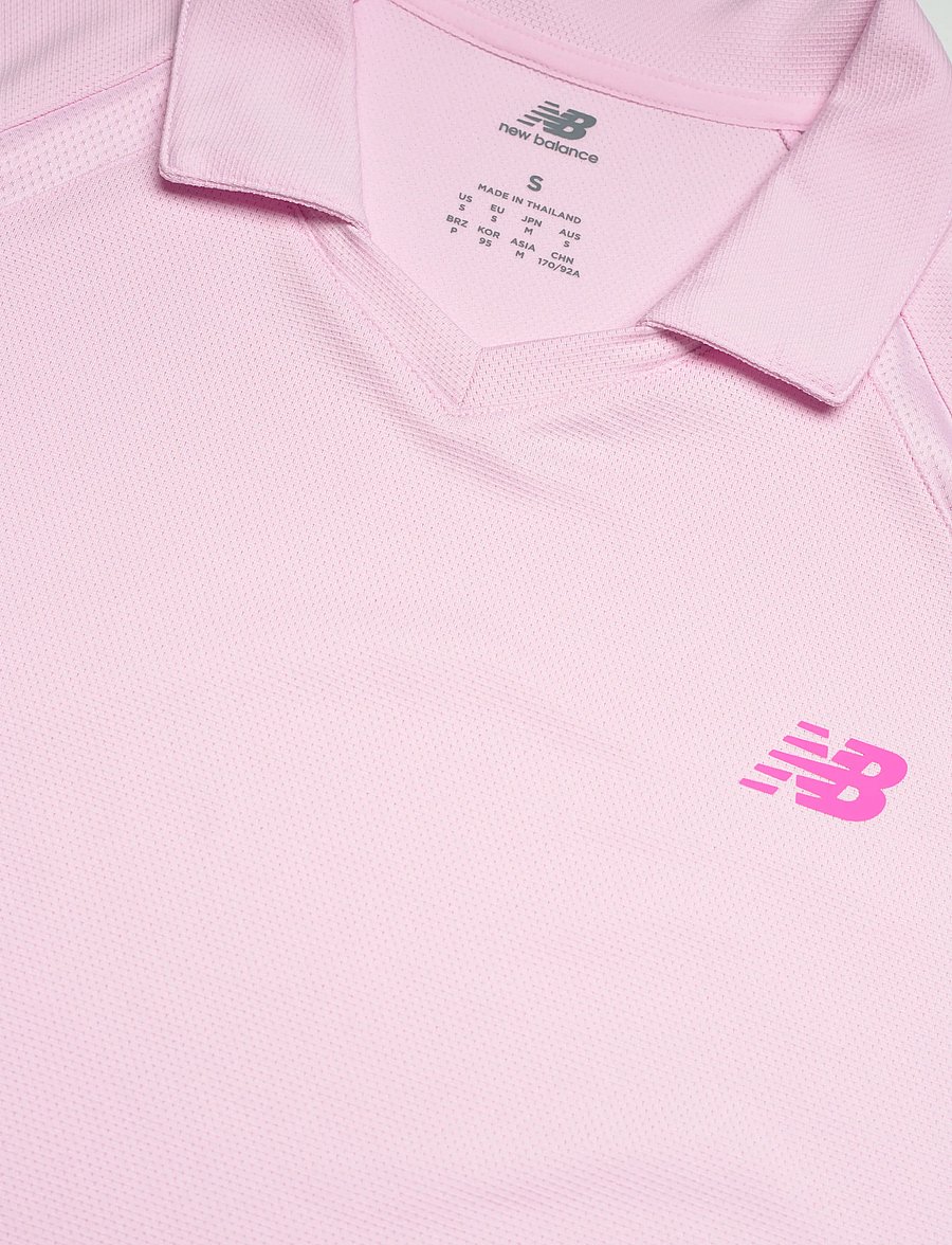 New Balance - Tournament Polo - poloer - light raspberry - 2
