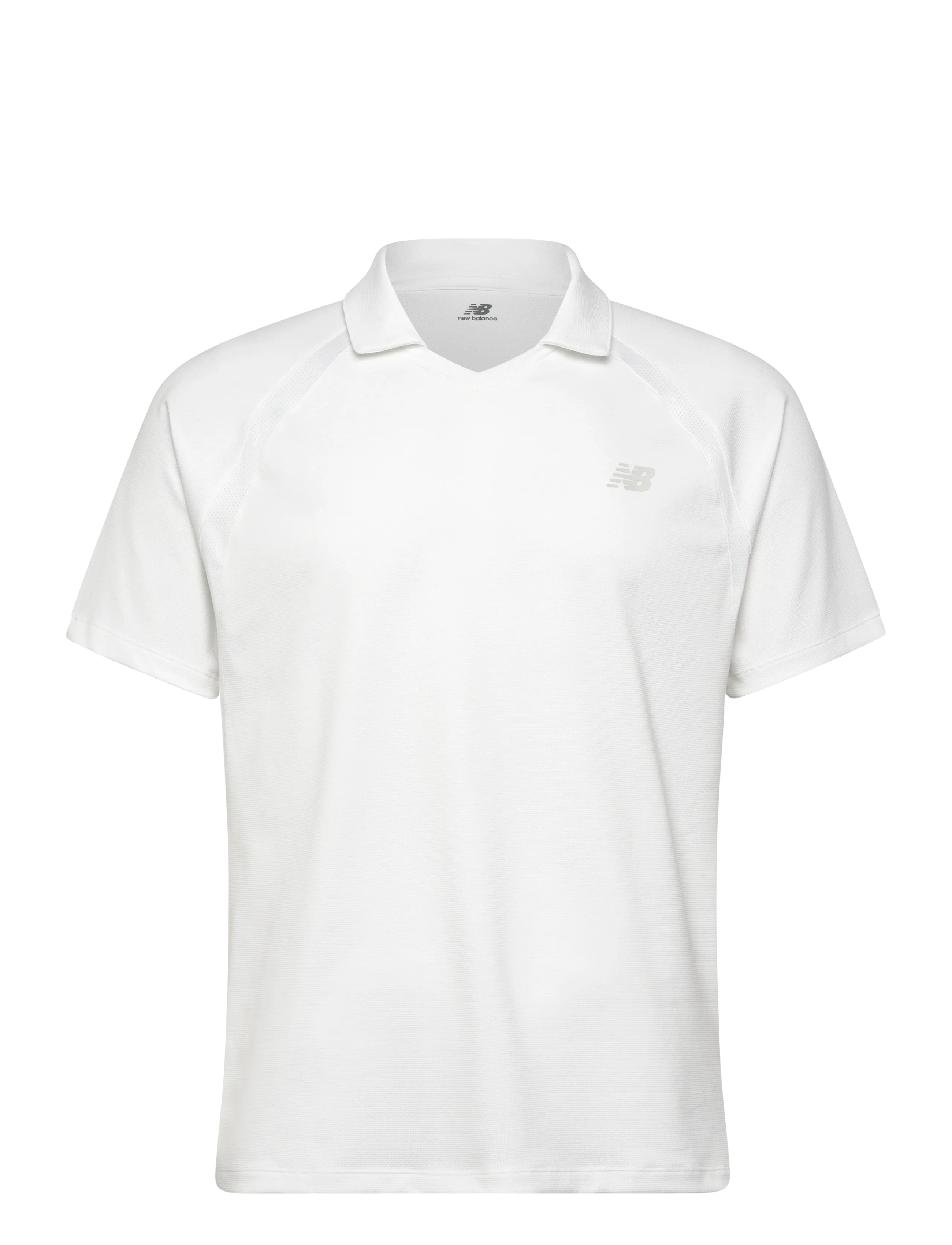 New Balance Tournament Polo, XXL, White, Sport Polos > Sport Short-sleeved Polos, Herre