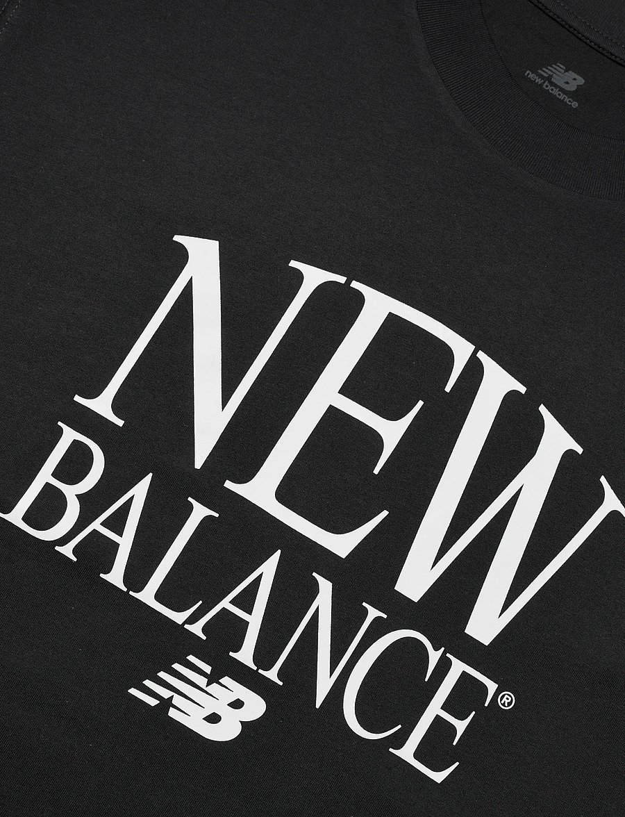 New Balance - Reimagined Graphic T-Shirt - oberteile & t-shirts - black - 5
