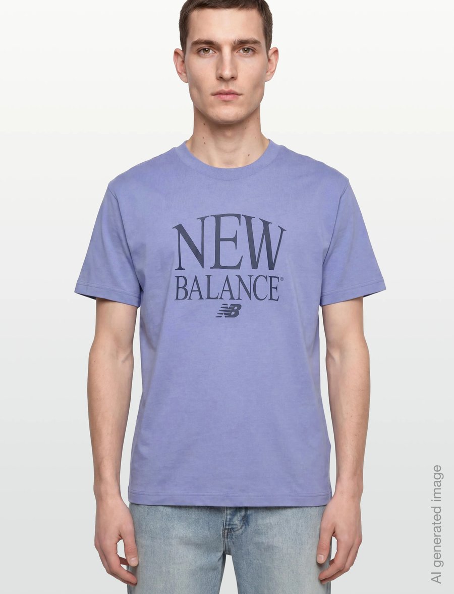 New Balance - Reimagined Graphic T-Shirt - tops & t-shirts - fairweather blue - 3
