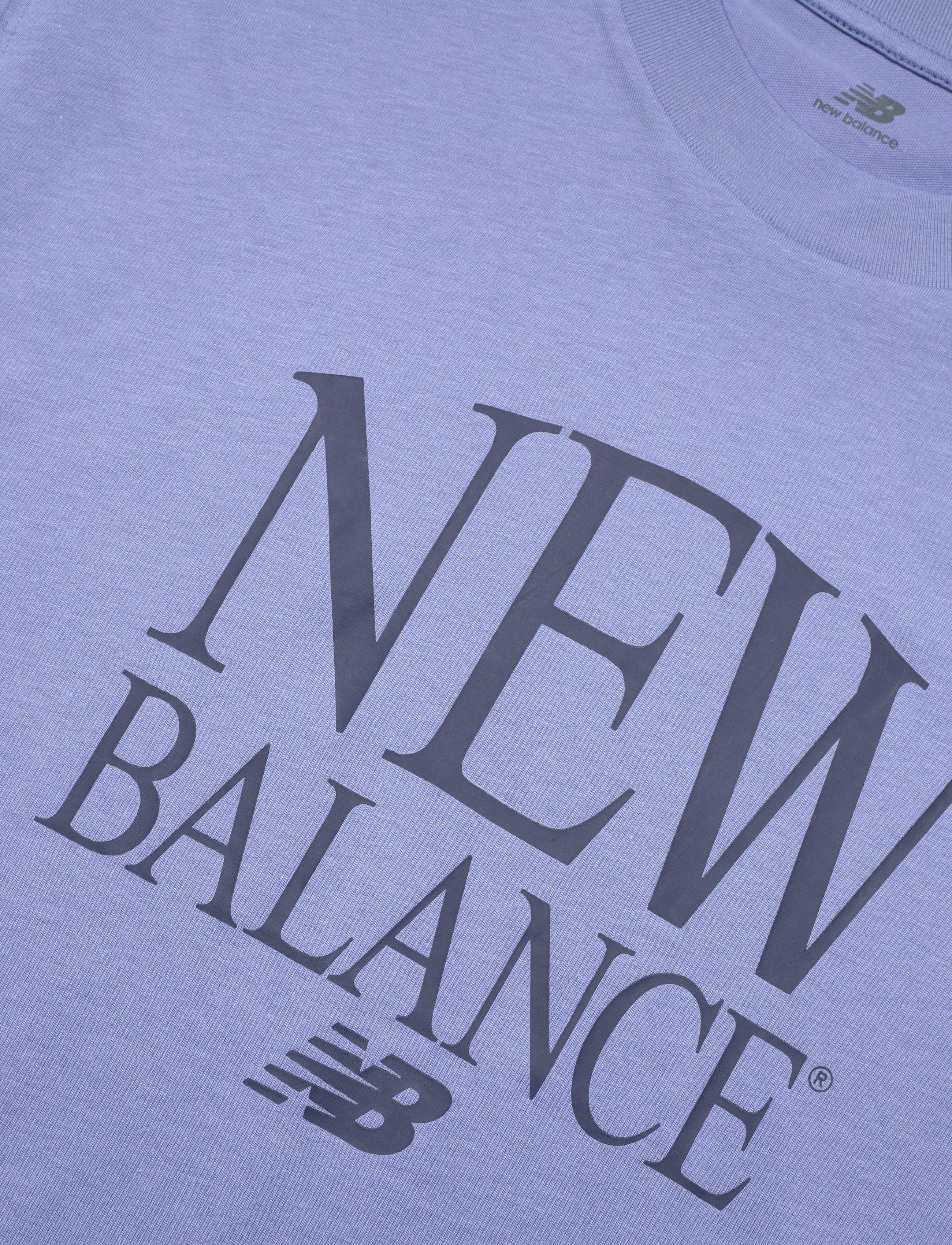 New Balance - Reimagined Graphic T-Shirt - oberteile & t-shirts - fairweather blue - 5