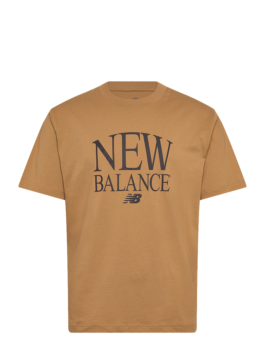 New Balance - Reimagined Graphic T-Shirt - alussärgid ja t-särgid - stucco - 0