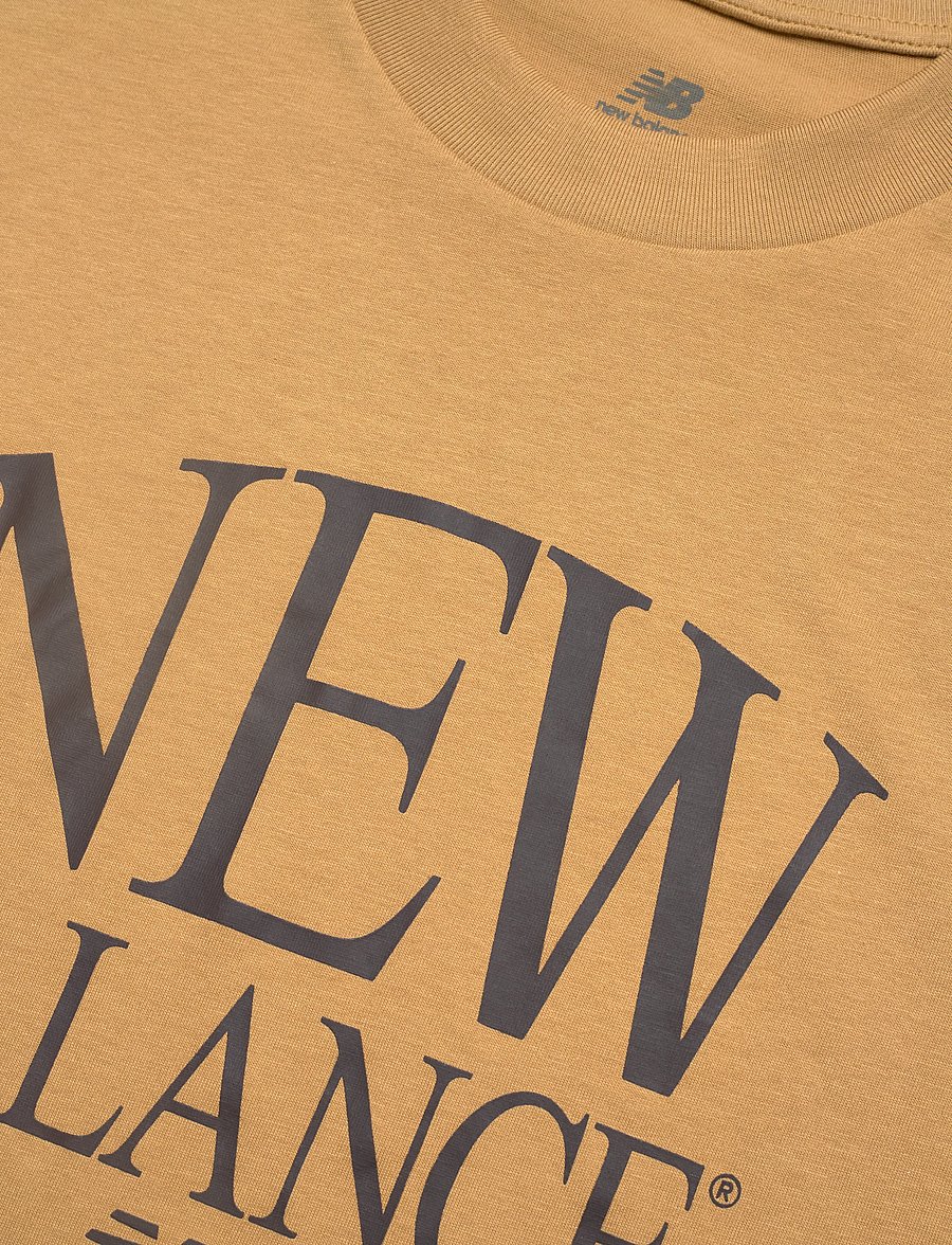 New Balance - Reimagined Graphic T-Shirt - alussärgid ja t-särgid - stucco - 2
