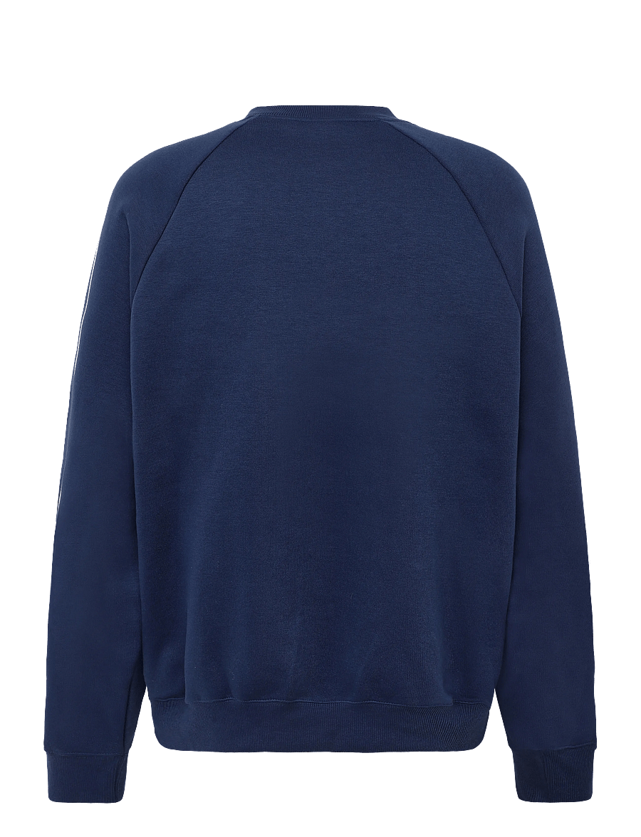 New Balance - Trackside Fleece Crew - Överdelar - nb navy - 2