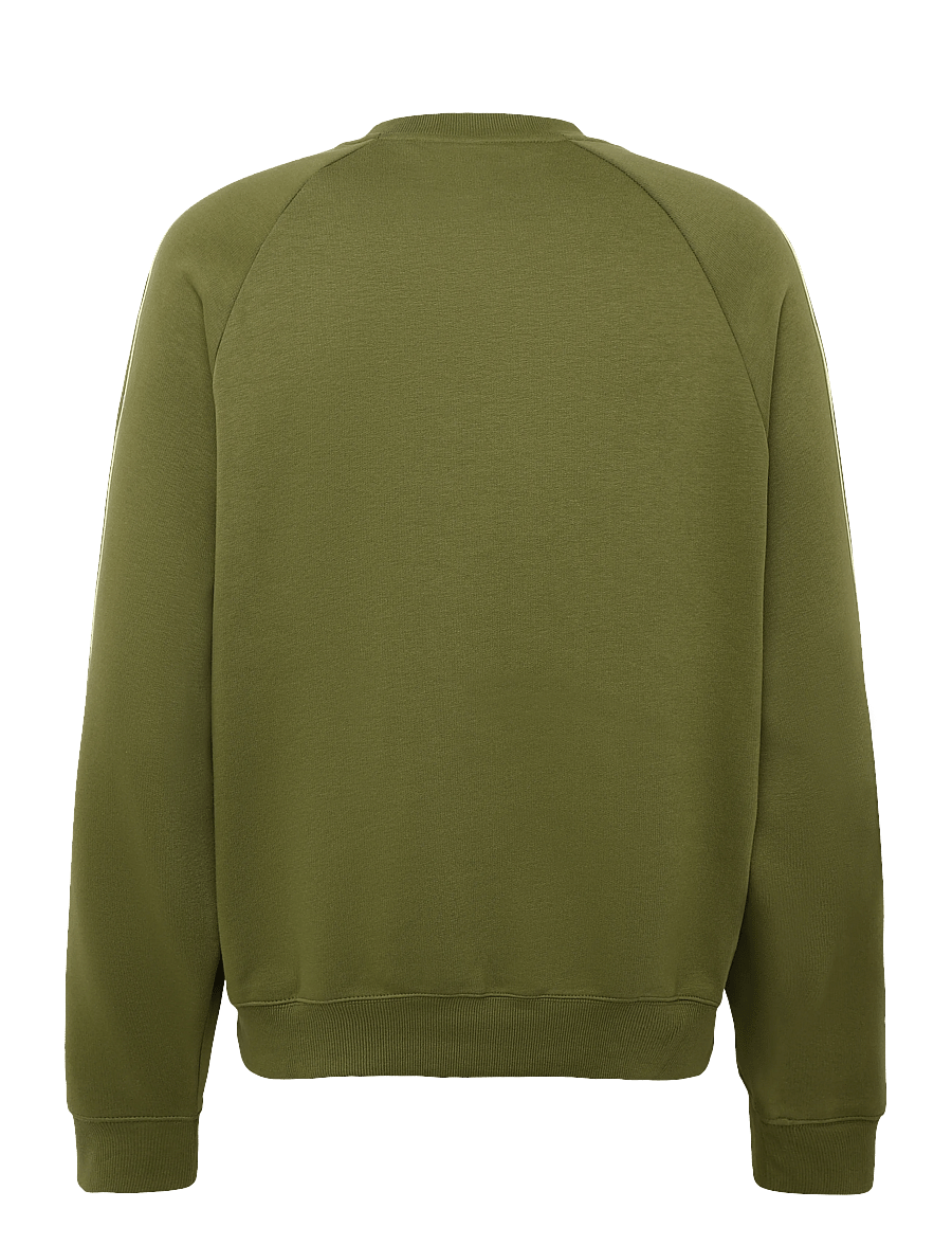 New Balance - Trackside Fleece Crew - Överdelar - sport green - 2